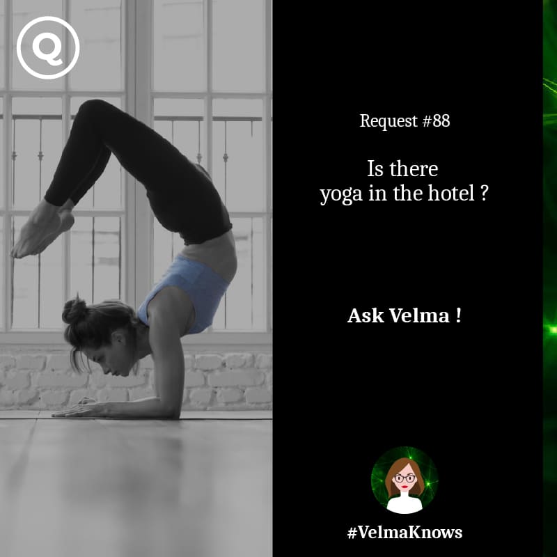  Information about hotel sport activities provided by AI chatbot